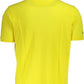 Yellow Cotton Polo Shirt with Embroidery Detail