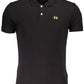 Elegant Slim Fit Polo with Contrasting Details