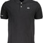 Elegant Short-Sleeved Black Polo