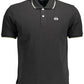 Chic Contrasting Detail Polo Shirt