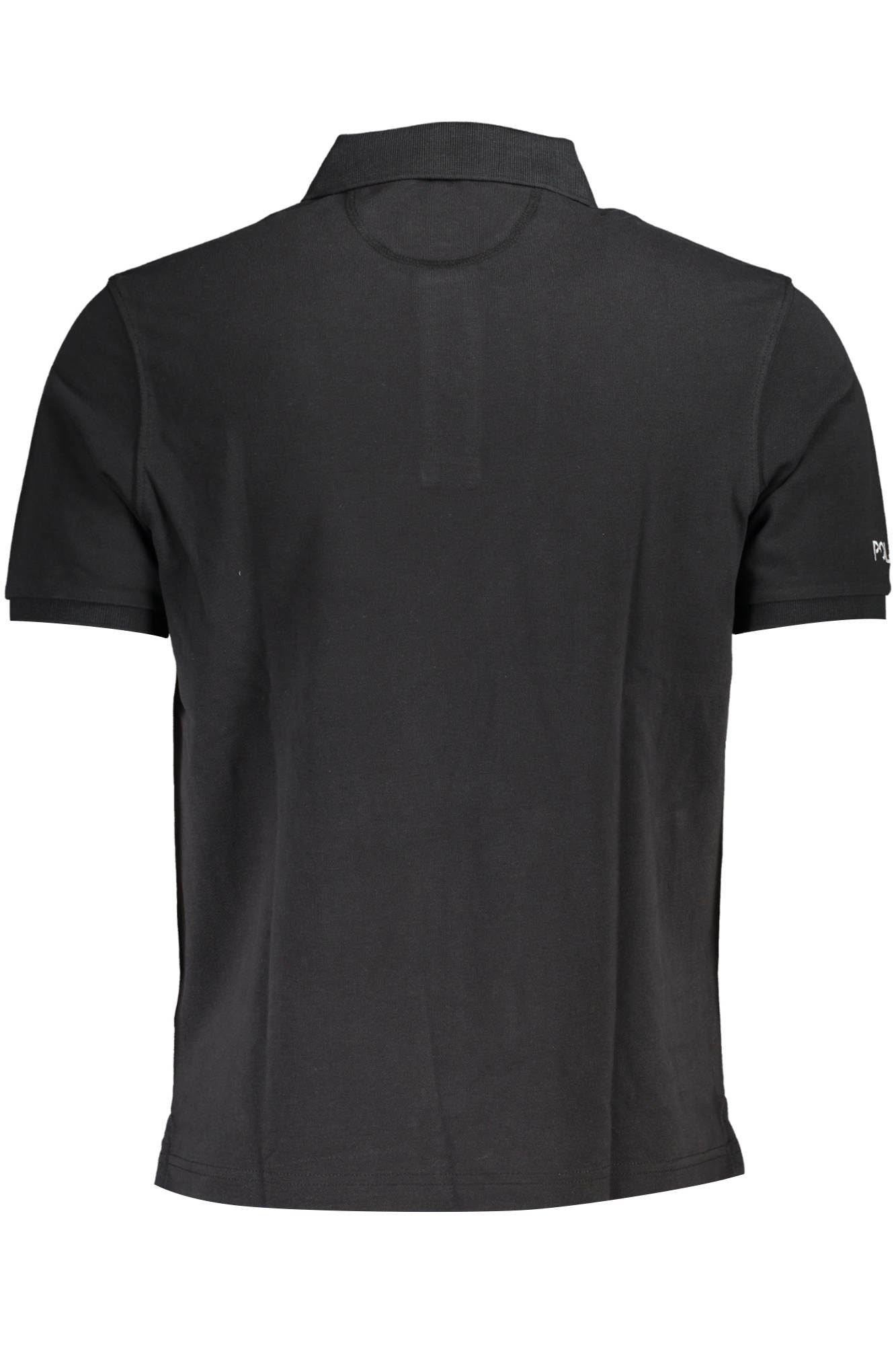 Elegant Short-Sleeved Black Polo