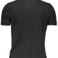 Elegant Short-Sleeved Black Polo Shirt