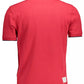 Chic Pink Embroidered Polo for Men