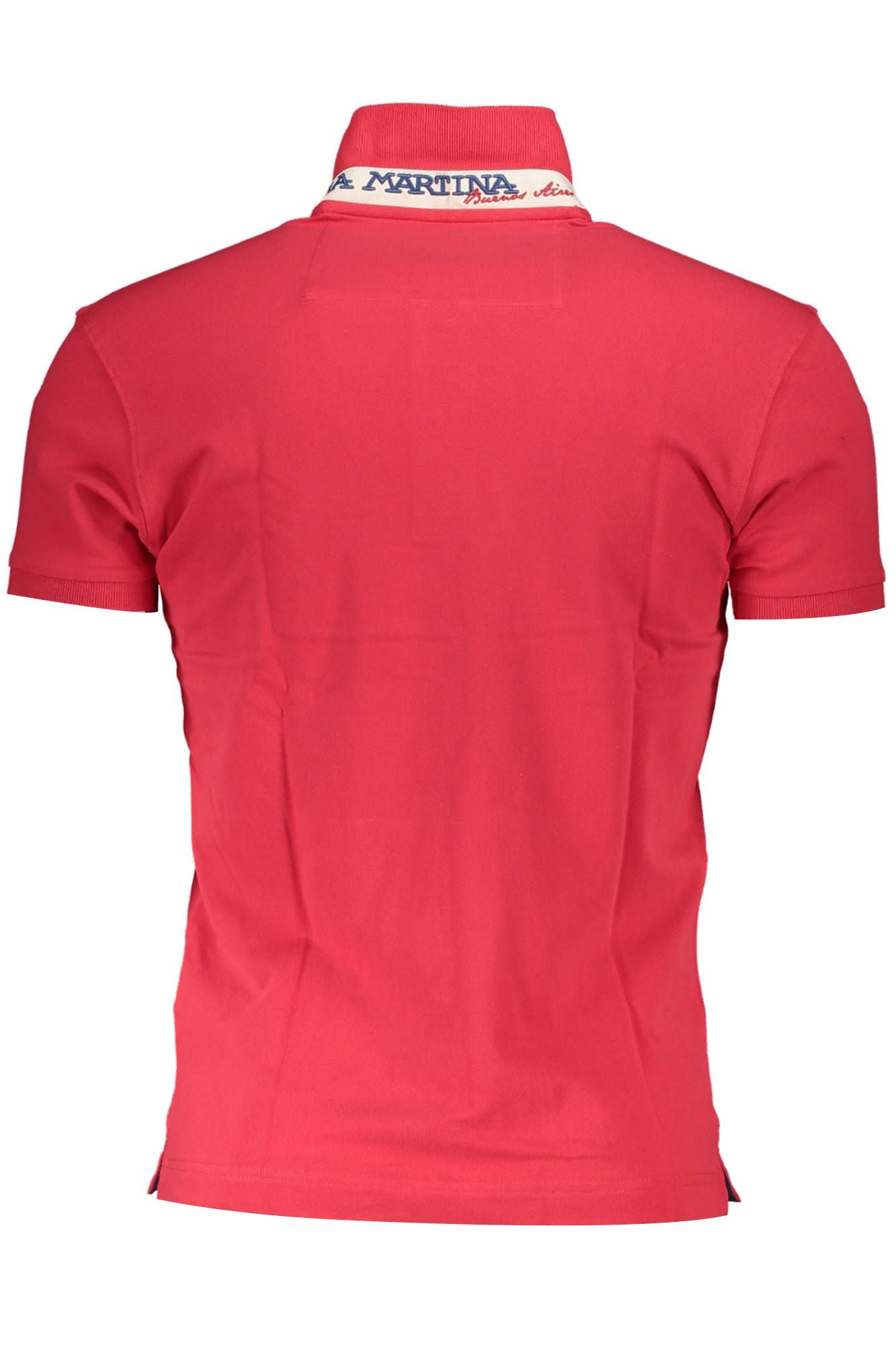 Slim Fit Contrasting Polo Elegance