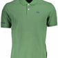 Elegant Short-Sleeved Polo Shirt in Lush Green