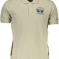 Chic Green Embroidered Polo for Sophisticated Style
