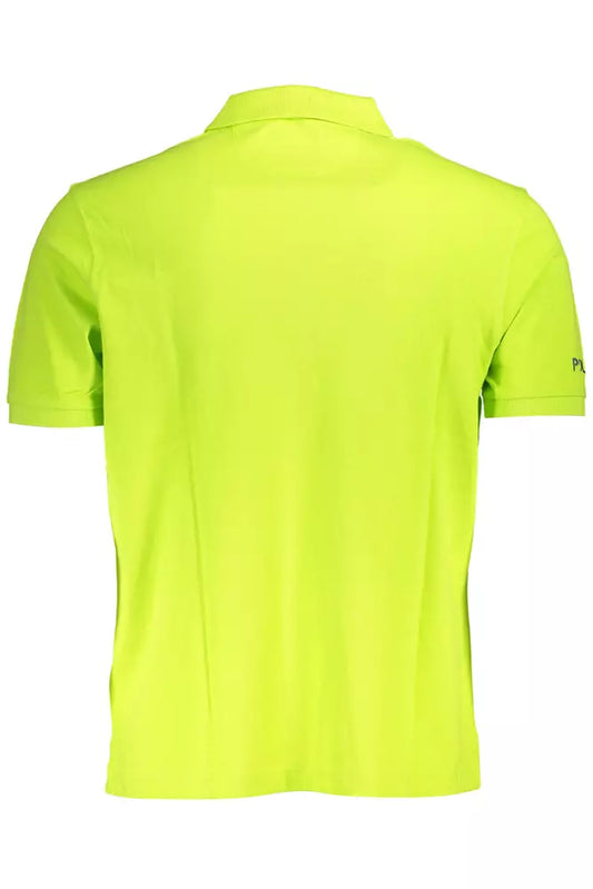 Emerald Elegance Short-Sleeve Polo