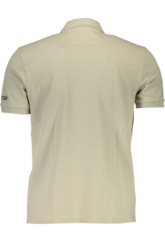 Chic Green Embroidered Polo for Sophisticated Style