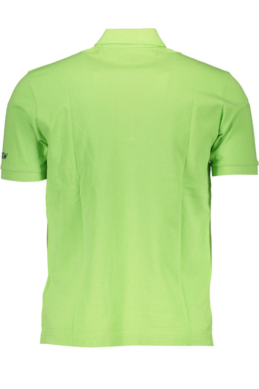 Elegant Green Regular Fit Polo Shirt