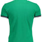 Slim-Fit Embroidered Polo in Green