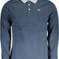 Elegant Long-Sleeve Polo with Embroidery Detail
