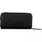 Elegant Black Wallet with Multiple Compartments