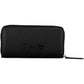 Chic Compact Black Wallet with Multifunctional Pockets
