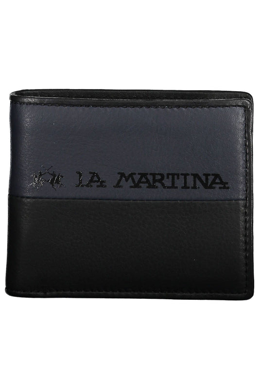 Elegant Dual-Compartment Leather Wallet