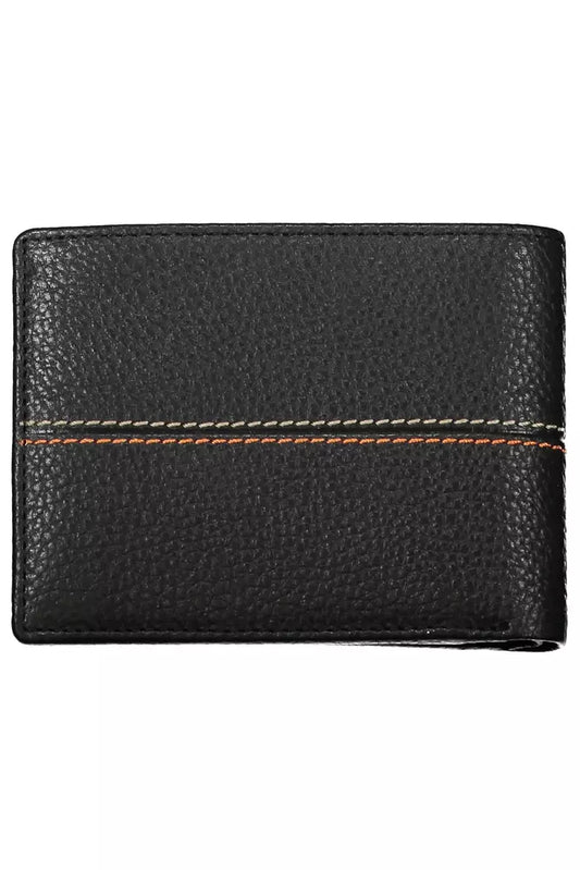 Elegant Embroidered Leather Wallet