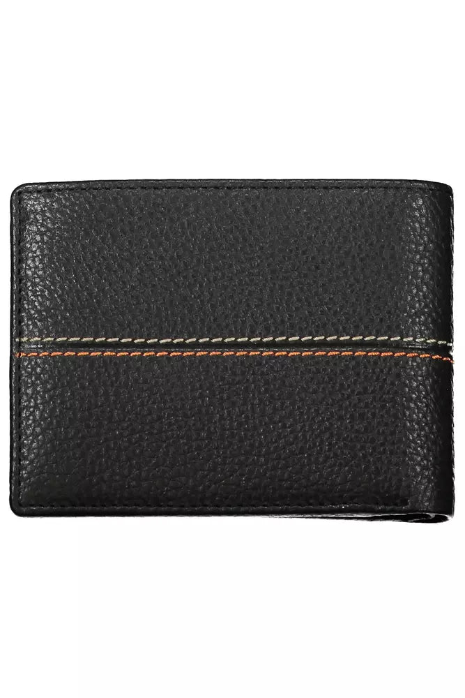 Elegant Embroidered Leather Wallet