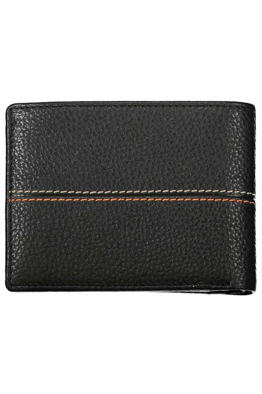 Elegant Black Leather Bifold Wallet