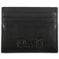 Sleek Leather Card Holder in Timeless Black