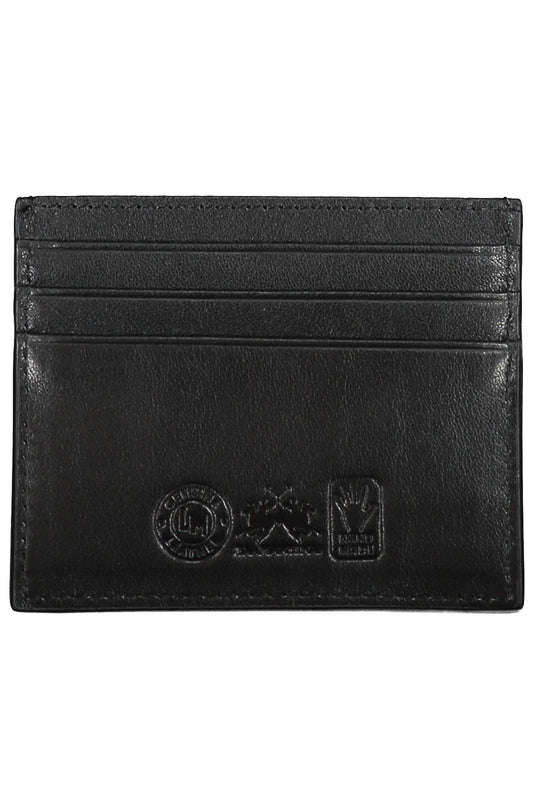 Sleek Leather Card Holder in Timeless Black