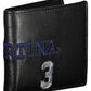 Elegant Black Leather Bi-Fold Wallet