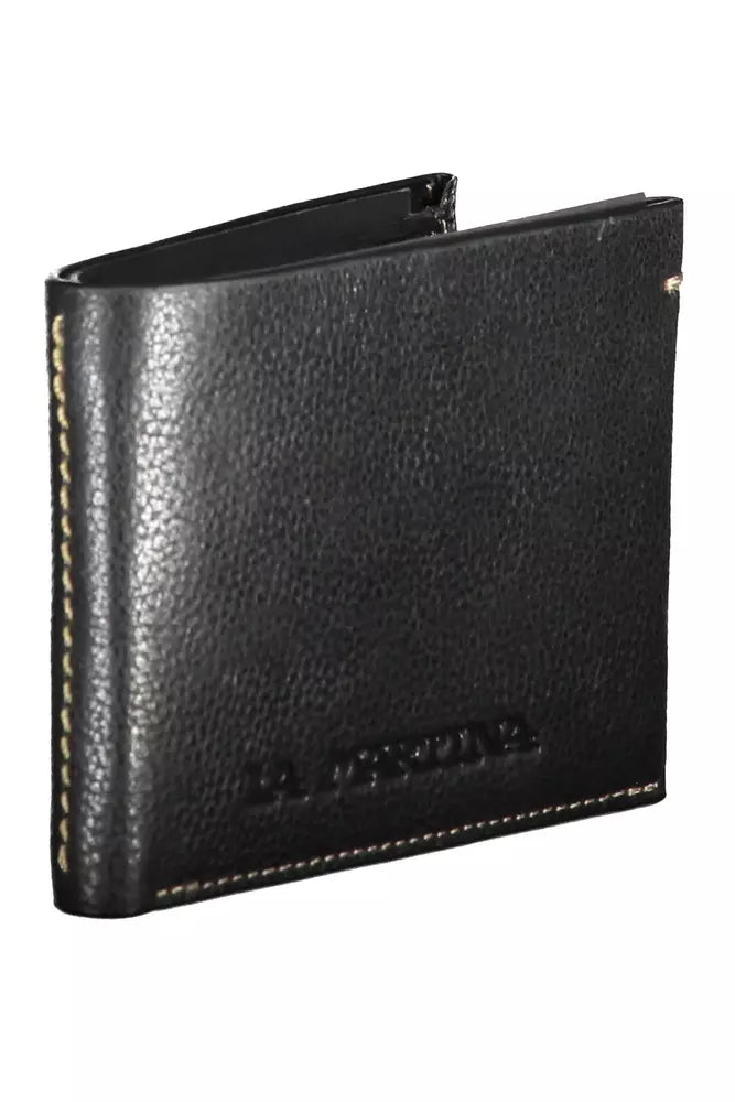 Sleek Black Leather Wallet for the Modern Man