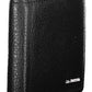 Sophisticated Black Leather Dual Compartment Wallet