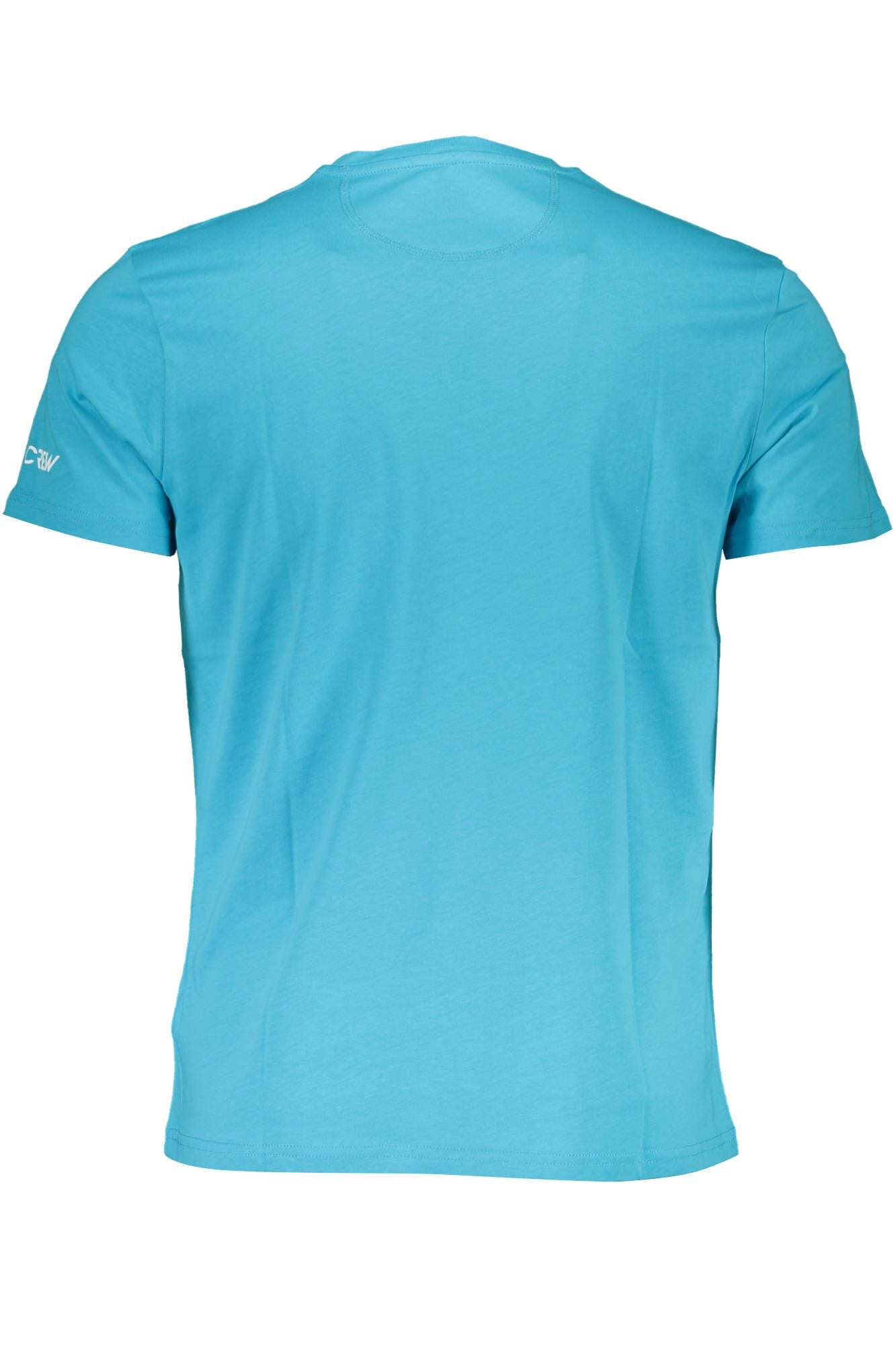Elegant Light Blue Embroidered Tee