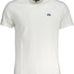 Elegance on Display: Embroidered White Tee