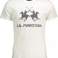 Crisp White Cotton Crew Neck Tee