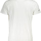 Classic White Print Tee with Timeless Elegance