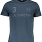 Chic Crew Neck Cotton Tee with Signature Logo