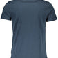 Chic Crew Neck Cotton Tee with Signature Logo