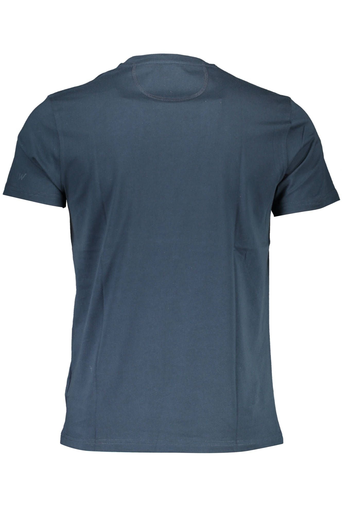 Chic Crew Neck Cotton Tee with Signature Logo
