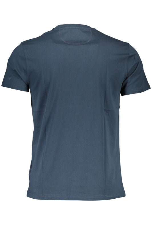 Chic Crew Neck Cotton Tee with Signature Logo