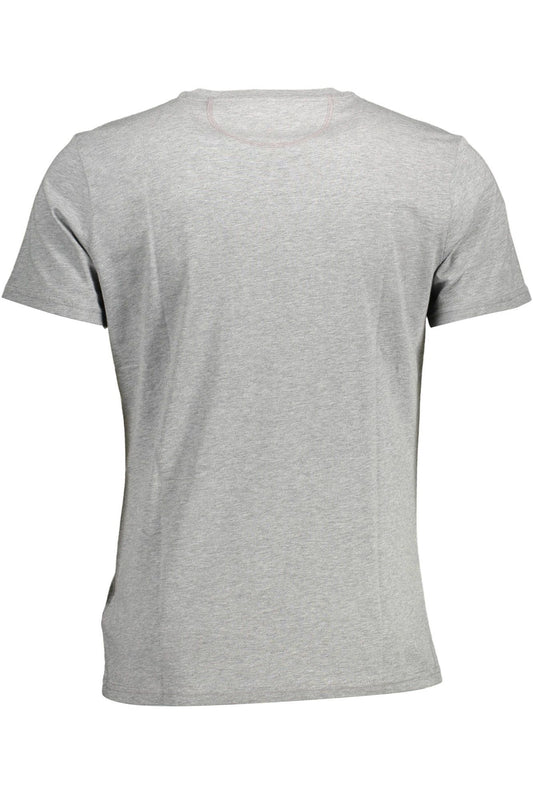 Elegant Crew Neck Cotton Tee - Timeless Fit