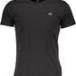 Elegant Black Embroidered Tee