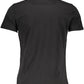 Elegant Black Embroidered Tee