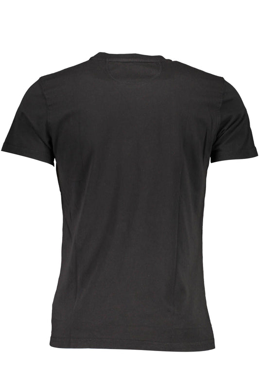 Elegant Black Embroidered Tee