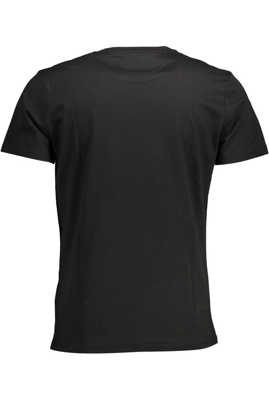 Elegant Crew Neck Tee with Iconic Print