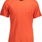 Classic Embroidered Red Tee with Pocket