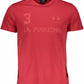 Elegant Pink Short Sleeve Crew Neck Tee
