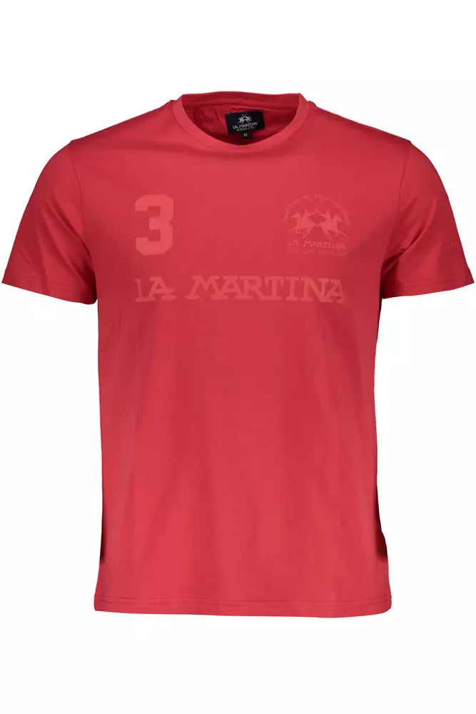 Elegant Pink Short Sleeve Crew Neck Tee