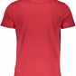 Elegant Pink Short Sleeve Crew Neck Tee
