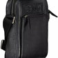 Elegant Leather Shoulder Bag with Contrasting Details