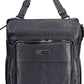 Chic Blue Urban Backpack with Laptop Sleeve