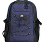Elegant Blue Contrast Detail Backpack
