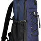 Elegant Blue Contrast Detail Backpack