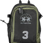 Elegant Contrasting Detail Black Backpack