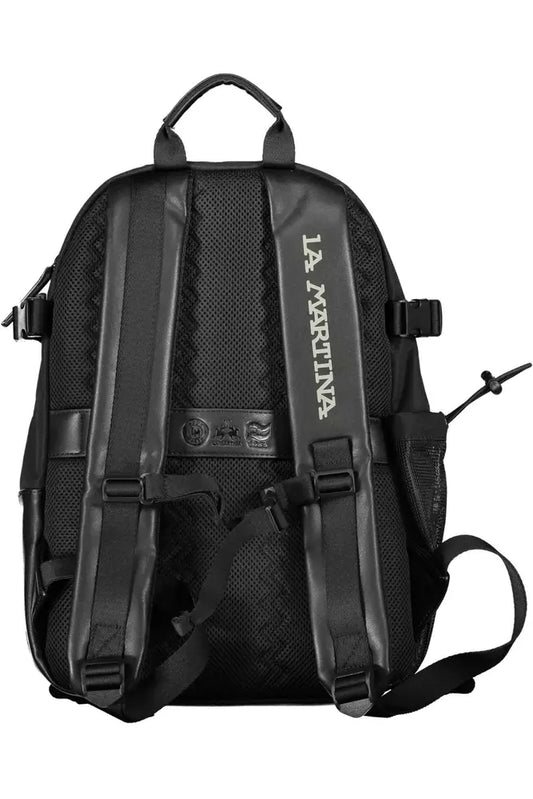 Elegant Urban Backpack with Contrasting Details