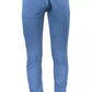 Chic Blue Denim Stretch Jeans